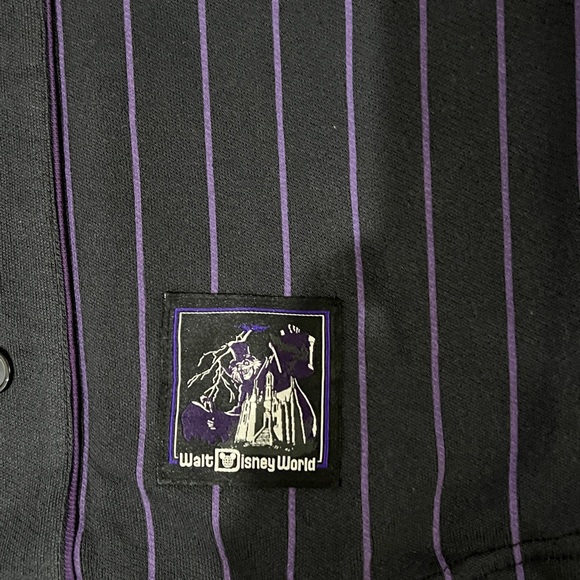 Disney World Haunted Mansion Black and Purple Jersey - Picture 3 of 4